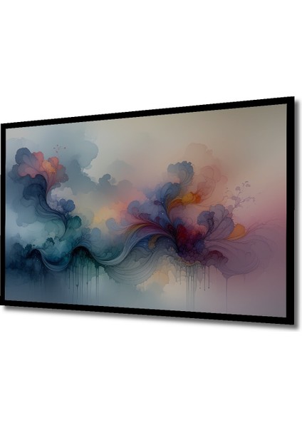 Çerçeve Görünümlü Pastel Rüyası Soyut Sanat Dekoratif Ahşap Ev/işyeri/ofis Kare Tablo fiyatları