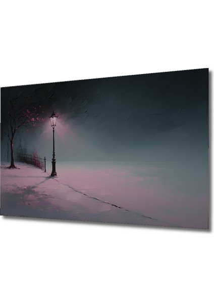 Romantik Park Yağlı Boya Görünümlü Dekoratif Ahşap Ev/işyeri/ofis Kare Tablo fiyatları