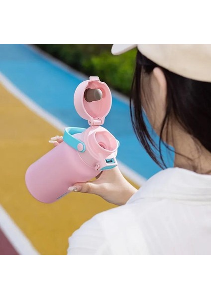 Çelik Termos Matara 580ML Pembe modelleri