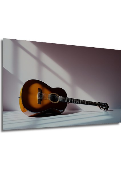 Gitarın Melodisi Dekoratif Ahşap Ev/işyeri/ofis Kare Tablo modelleri