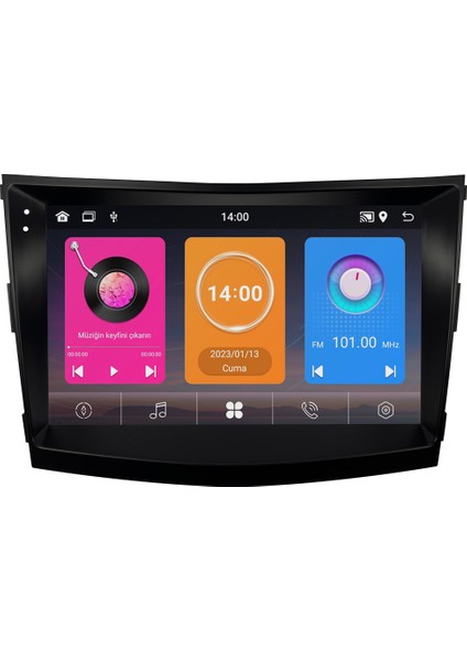 Ssangyong Tivoli Android Multimedya Sistemi (2015-2021) CRV-4876XAA