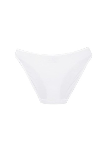 Basic Beyaz Bikini Kadın Külot 2'li modelleri