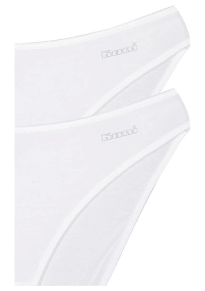 Basic Beyaz Bikini Kadın Külot 2'li indirimleri