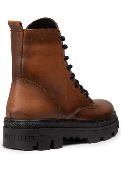 Kadın Taba Rengi Hakiki Deri Postal Bot - SE490ZTBAE01 fiyatları