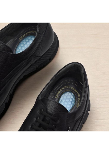 301 Ortopedik Topuk Masajlı Hakiki Deri Erkek Ayakkabı Kışlık Erkek Deri Ayakkabı