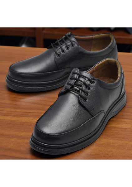 TAB430 Ortopedik Taban Hakiki Deri Erkek Ayakkabı Mevsimlik Baba Ayakkabısı fiyatları