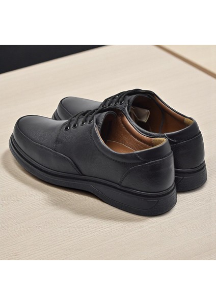 TAB430 Ortopedik Taban Hakiki Deri Erkek Ayakkabı Mevsimlik Baba Ayakkabısı fırsatları