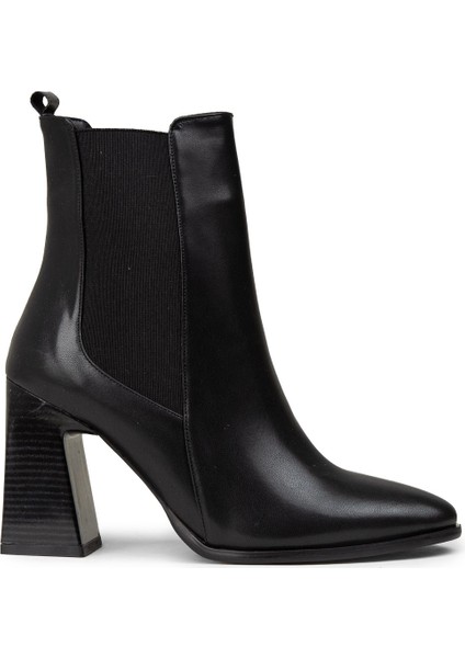 Kadın Siyah Yüksek Taban Chelsea Bot - H1501ZSYHC01