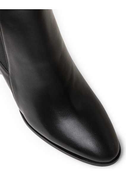 Kadın Siyah Yüksek Taban Chelsea Bot - H1501ZSYHC01 fırsatları