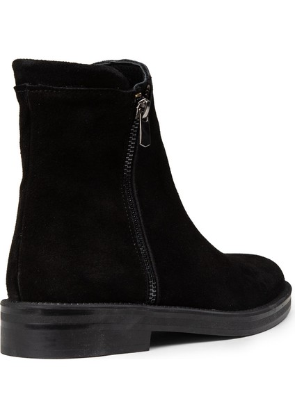 Kadın Hakiki Süet Siyah Günlük Bot - Z1584ZSYHC03 fiyatları