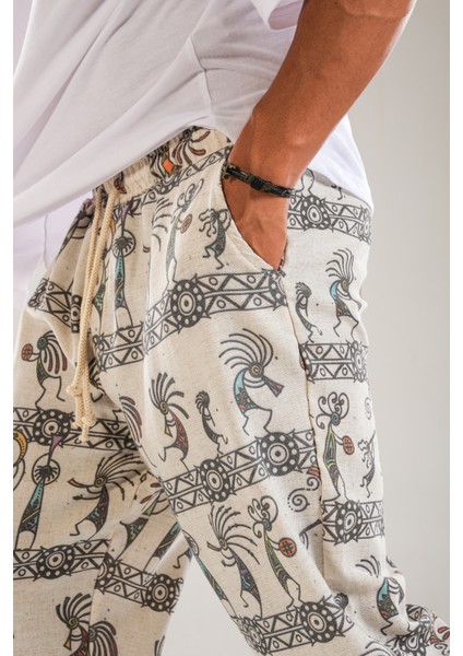 Desenli Baggy Pantolon indirimleri