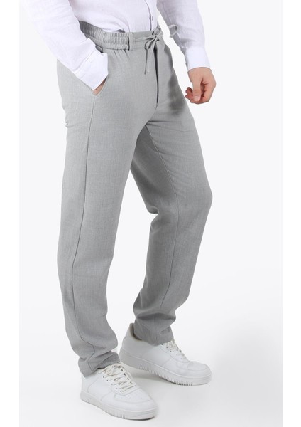 888 Yancep Beli Ipli Lastikli Kumaş Jogger Pantolon fiyatları