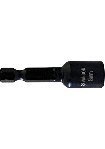 Vandor Manyetik Somun Tutucu Impact Adaptör Pipo (Lokma-Çatı Vida Adaptörü) 8*48 ( 1 Adet )