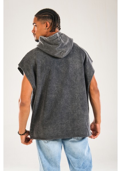 Premium Kapüşonlu Antrasit Sweat fırsatları