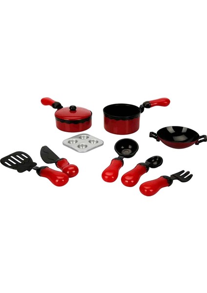 Çocuklar Için 10 Parça Oyuncak Mutfak Seti – Renkli Evcilik Aksesuarları modelleri