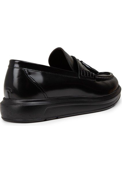 Erkek Hakiki Deri Siyah Rahat Loafer Ayakkabı - 02001MSYHP01 fiyatları