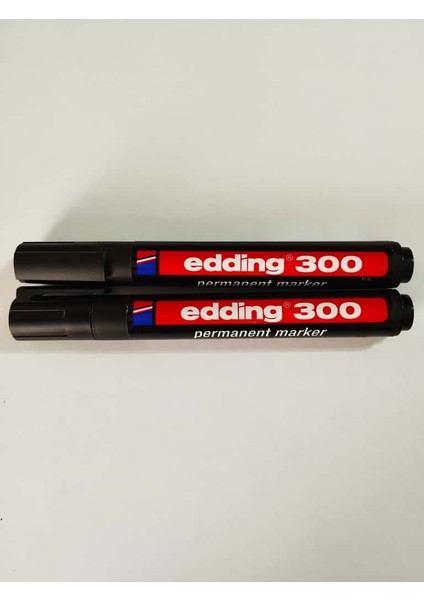 2 Adet Edding 300 Permanent Markör Kalem Siyah