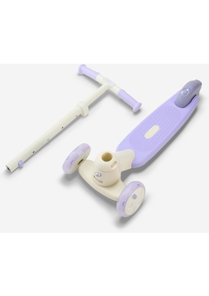 Oxelo Çocuk Scooterı - 3 Tekerlekli - Lavanta - B500 fiyatları
