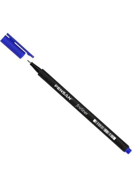 Fineliner Keçeli Kalem 0.4 mm Mavi 10 Adet modelleri
