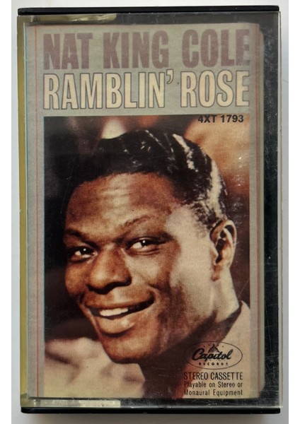 Nat King Cole Ramblin' Rose Kaset (Orijnal Dönem Baskı Kaset)