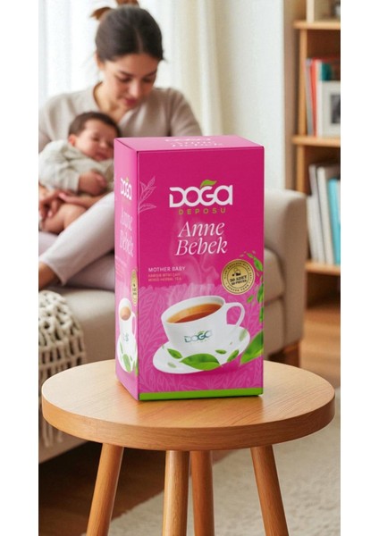 Anne Bebek Çayı - Doğal Bitki Çayı, Gaz Giderici, Rahatlatıcı, 20'li Poşet Çay