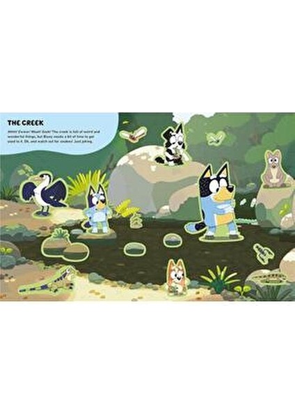 Bluey - Lets Stick Sticker Scenes Book
