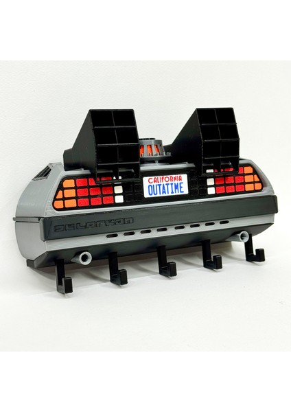 Delorean Duvar Anahtar Askılığı – Back To The Future Tasarım