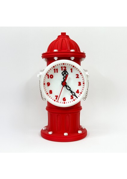 Yangın Musluğu Tasarımlı Masaüstü Saat – Dekoratif & Işlevsel fiyatları
