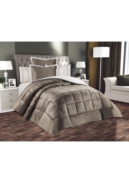 Yumi 6 Parça Comforter Çeyiz Seti Kahverengi fiyatları