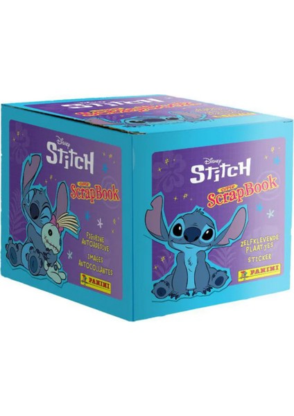 Disney Stitch Lisanslı Super Scrapbook Sticker Collection Starter Pack + Box Of 36 Packets fiyatları