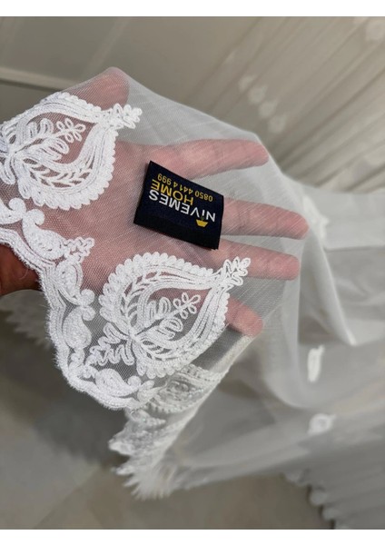 Nivemeshome Narden 1/3 Sık Pileli Tül Perde Apm modelleri