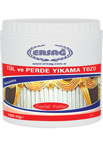 Tül Ve Perde Yıkama Tozu