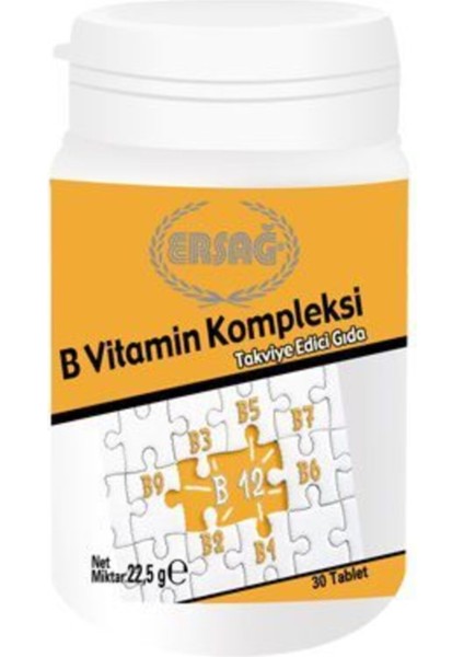 B Vitamin Kompleksi Takviye Edici Gıda -30 Kapsül fiyatları