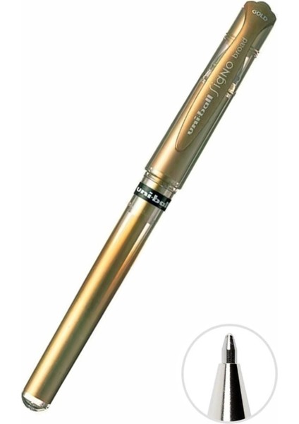 Imza Kalemi 1 Adet Uniball Signo Broad 1.0 mm Roller Pilot Kalem UM-153 Yaldızlı Davetiye Kalemi Uçl