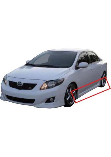 Corolla 2007-2012 Marşpiyel (( Boyasız ))