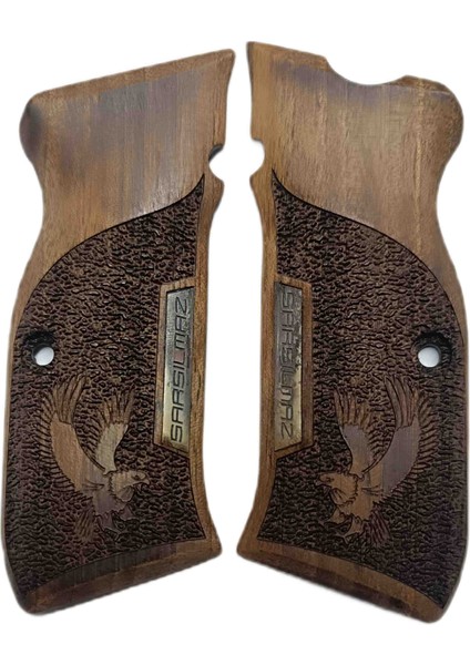 Sarsılmaz Mega, K11 ve Liğht, P8S P8L Ar 24 Uyumlu Ahşap Kabze