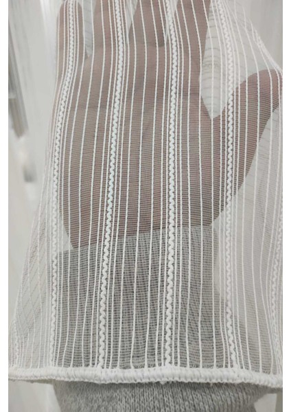 Ütü Istemez Şık ve Modern Tasarım Azra Model 1/2 Seyrek Pileli Tül Perde indirimleri