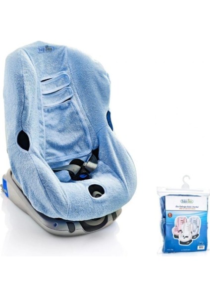 Bebek Terleme Önleyici Oto Koltuğu Kılıfı Mavi