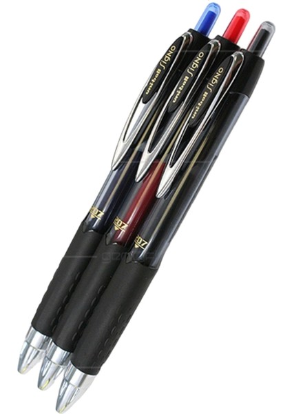 Uniball Signo 207 0.7 Mekanik Jel Kalem ( Siyah-Mavi-Kırmızı)