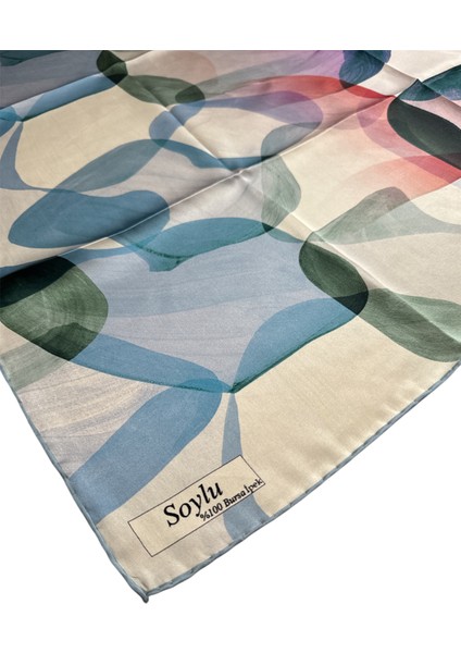 Geometrik Desen Sura Ipek Eşarp fiyatları