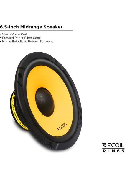 RLM65 16 cm Komponent Mid Takımı (160 Watt) modelleri
