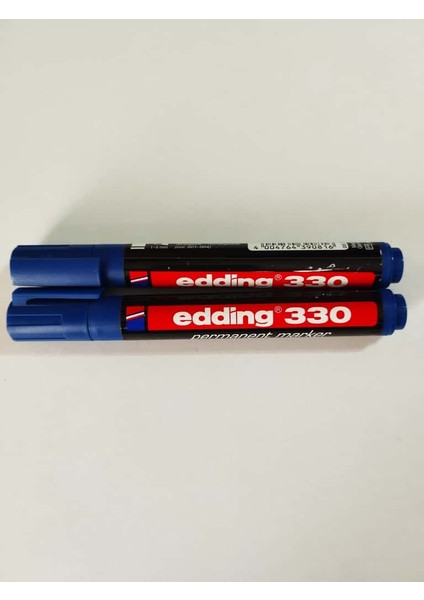 2 Adet Edding 330 Permanent Markör Kalem Mavi