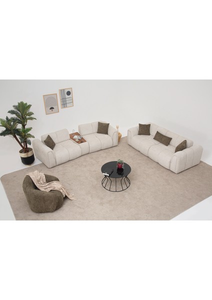 Puffy Sehpalı Koltuk Takımı