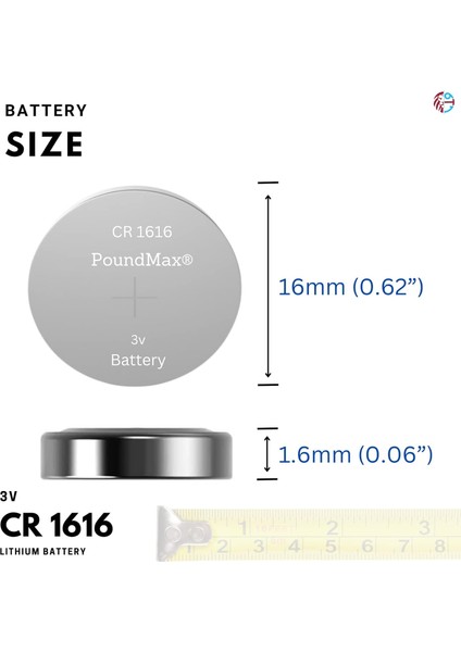 1616 DL1616 3V Lityum Düğmeli Piller (5'li Paket) fiyatları