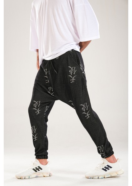 Chinese Desenli Harem Jogger