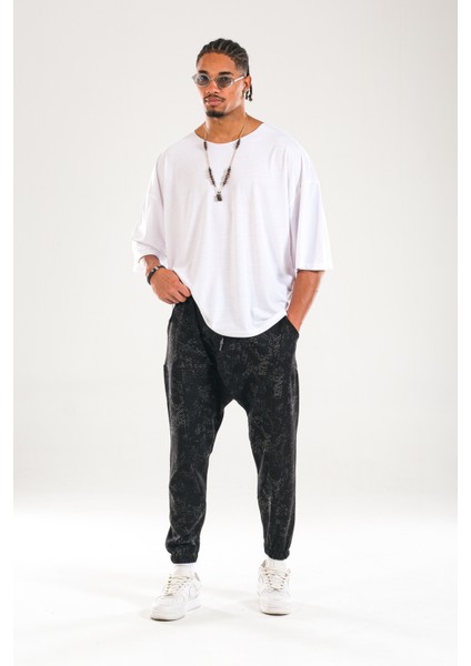 Desenli Harem Jogger