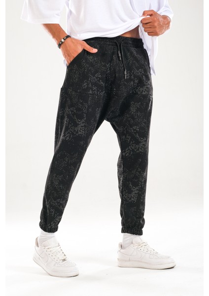 Desenli Harem Jogger modelleri