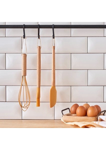 Olivia 7 Parça Servis Gereçleri Seti Hardal indirimleri