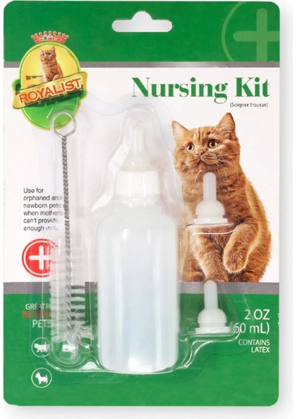 Kedi Süt Tozu 200 gr + Biberon Seti 60 ml Yeni Doğan Bakım Seti modelleri