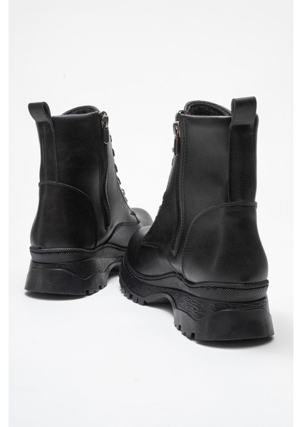 Kadın Bağcıklı Bot Siyah Cilt indirimleri